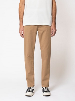 Nudie Jeans Easy Alvin Byxor Herr Khaki | 05OWLGDMS