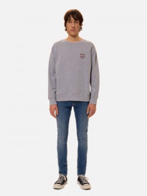 Nudie Jeans Tight Terry Windys Jeans Herr Blå | 28JAGKCEY