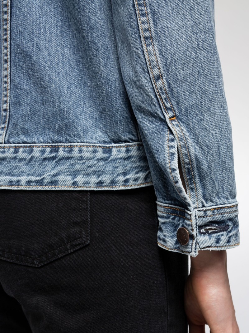 Nudie Jeans Bettina Pure Denimjackor Dam Blå | 21KVOXQIT