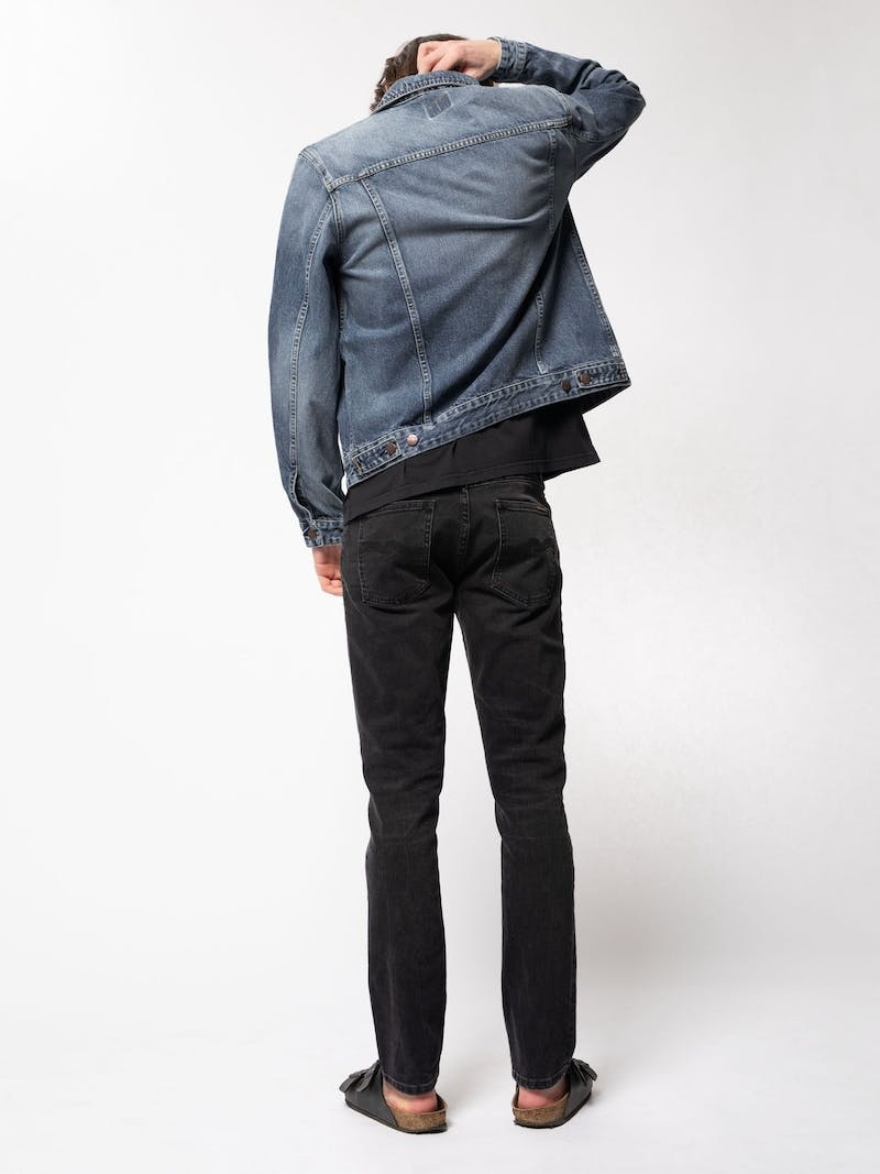 Nudie Jeans Bobby Tribe Denimjackor Herr Blå | 45RGZCDSL