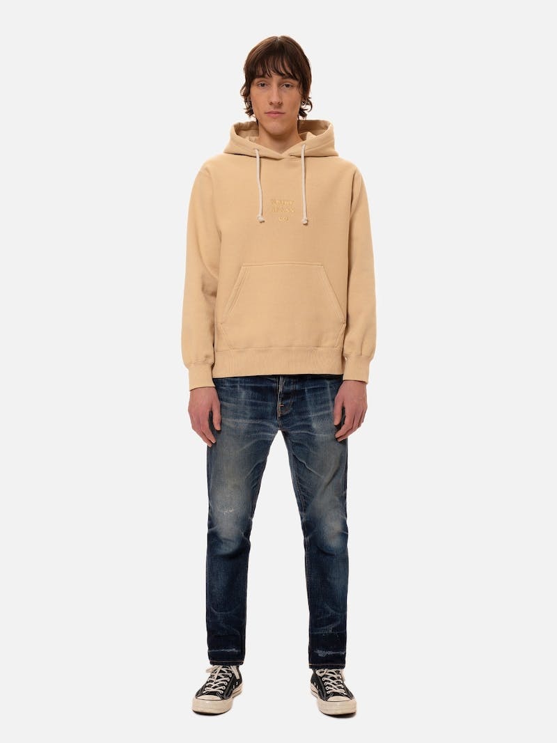 Nudie Jeans Fredrik NJCO70 Faded Sun Tröjor Herr Khaki | 48HXSJBZO