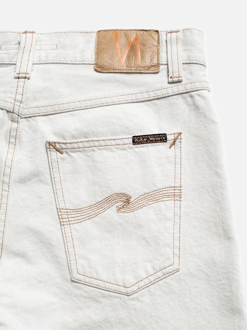 Nudie Jeans Gritty Jackson Clay Jeans Herr Vita | 39PIYGTXO