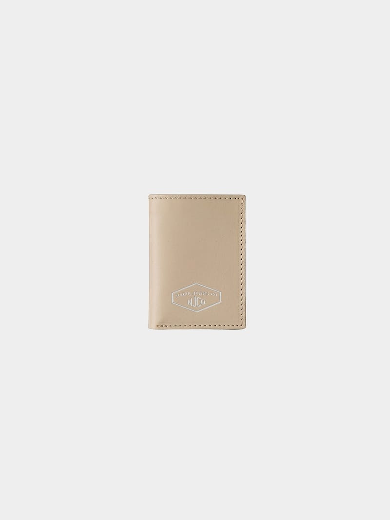 Nudie Jeans Hagdahl Wallet New Logo Tillbehör Herr Grädde | 09UQSWHTE