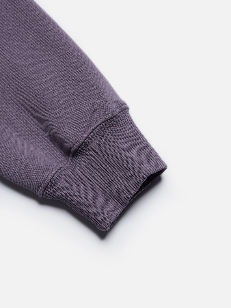 Nudie Jeans Lasse Every Mountain Lilac Tröjor Herr Lila | 04TLUFVEG