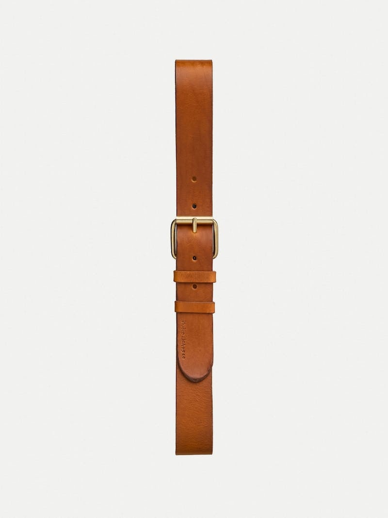 Nudie Jeans Pedersson Läder Belt Toffee Tillbehör Herr Bruna | 06BXUTSRP