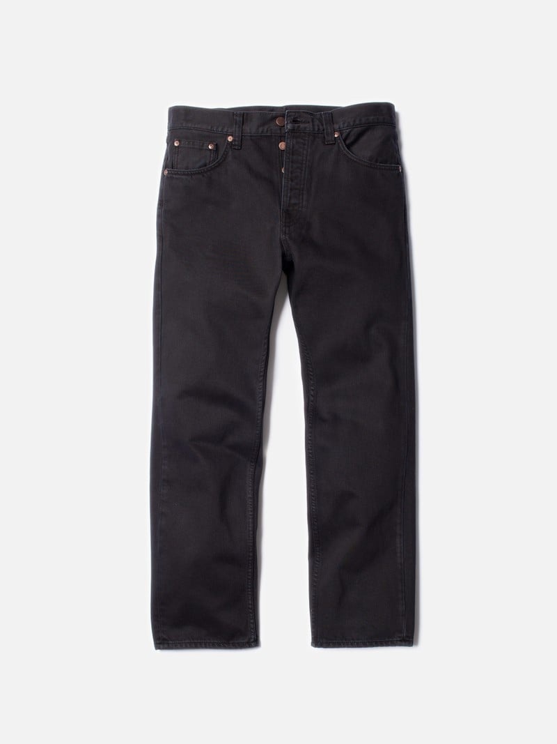 Nudie Jeans Rad Rufus Overdye Jeans Herr Svarta | 49XTKQOJS