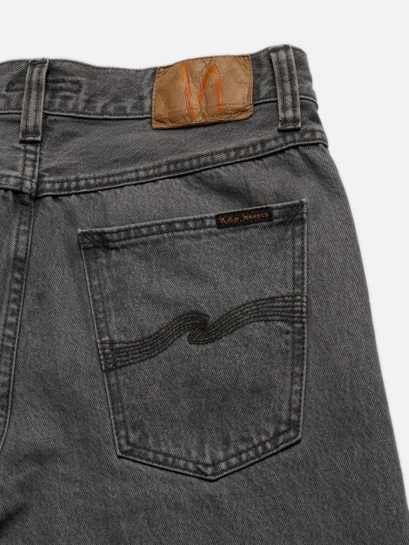 Nudie Jeans Steady Eddie II Mountain Jeans Herr Mörkgrå | 56YUVGSIX