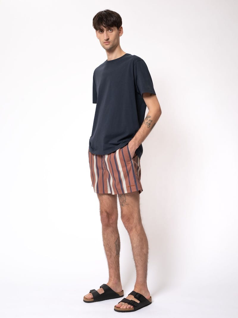 Nudie Jeans Swim Trunks Camping Multi Shorts Herr Olika Färger | 59ASDETXF