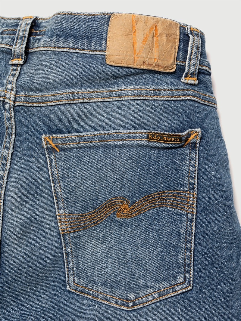 Nudie Jeans Tight Terry Inbetweens Jeans Herr Blå | 74LYHRDKT