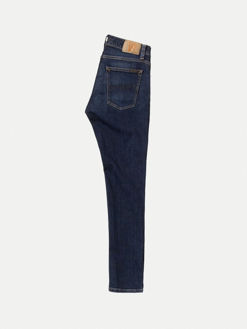 Nudie Jeans Tight Terry Steel Jeans Herr Mörkgrå | 87LYUJTMK